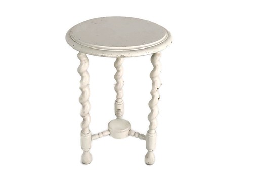 Barley twist wooden two tier - wooden,