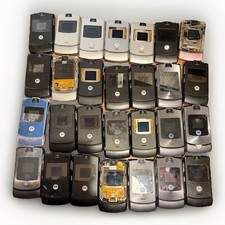 Job Lot Motorola V3 , V3i Mobile Phones Gold Recovery Untested