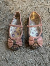Girls Sparkly Party Shoe Size