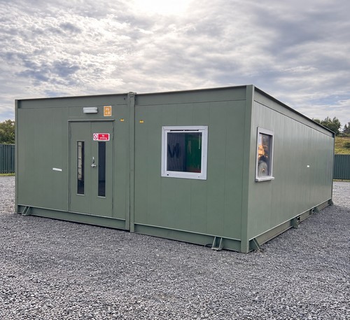 Double modular office cabin - office,