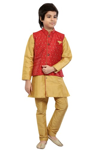 Boys sherwani kurta pyjama - kurta,