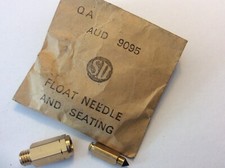 JAGUAR CARBURETTOR NEEDLE AND SEAT JLM9733  E/ TYPE  3.8/4.2 MK2  MG LOTS MORE
