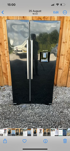 Hisense fridge freezer - hisense, fridge/freezer
