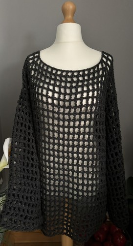 Handmade unique crochet tunic - unique,