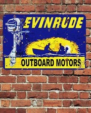 Evinrude Outboard Motors Sign