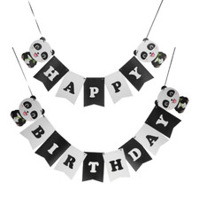 Panda Banner Birthday Party