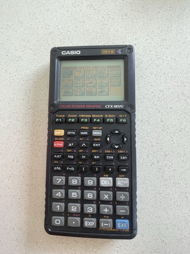 Casio cfx 9850g scientific - casio, cfx-9850g