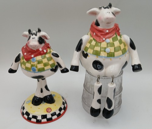 Ceramic articulated pigs - -,
