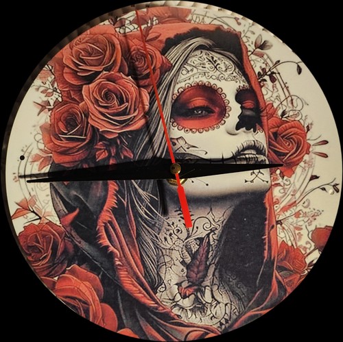 New goth lady metal wall - lady,