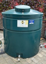 Bunded - Double Skin - 1500 Litre Domestic Oil / Kerosene Tank - Collection only