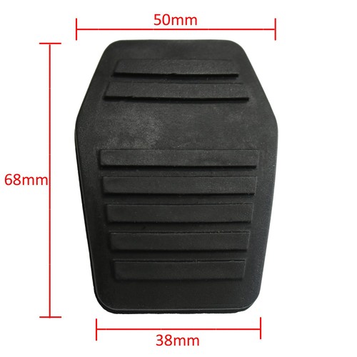 Brake pedal pad rubbers for - 2x,
