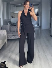 zara new asymmetric Textured