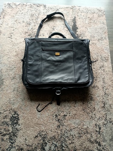 Leather suit carrier - , travel