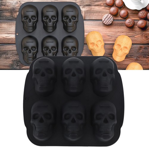 Skull head mold baking - head,