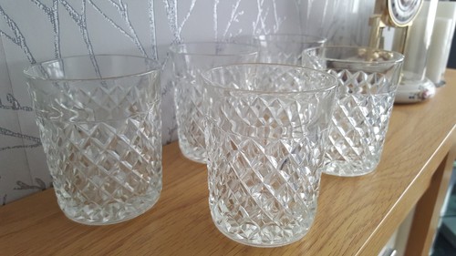 Crystal whiskey glasses - crystal,