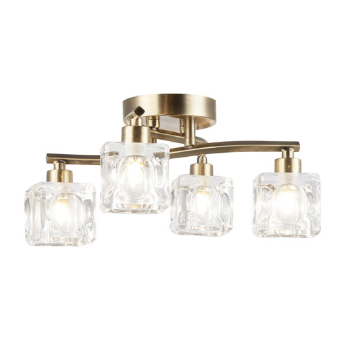 Modern antique brass bulb - antique,