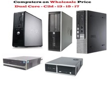 CHEAP FAST DESKTOP Computer DELL HP ACER RM STONE IBM i3 i5 WiFi WINDOWS 10