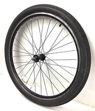 24" Bicycle Front Black Wheel