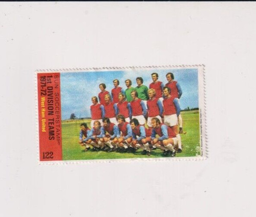 The sun soccerstamp 1971 1972 - the,