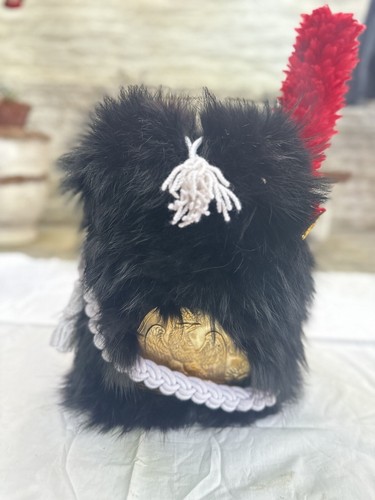 French napoleonic bearskin - french, hat