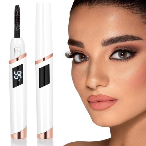 Heated eyelash curler for - heated,