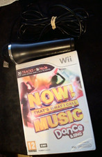 NOW THAT'S WHAT I CALL MUSIC: DANCE & SING - Nintendo Wii game. New.+ Microphone