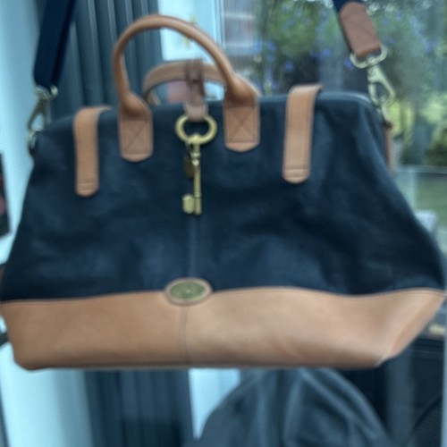 Fossil vintage leather duffle - vintage,