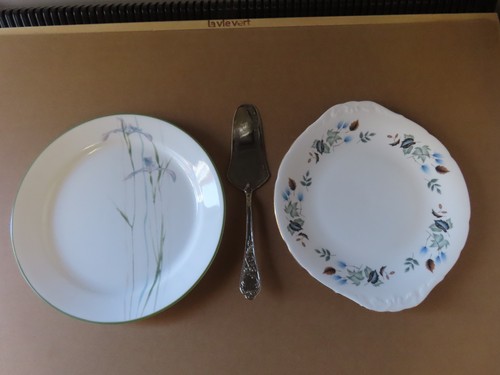 Vintage cake plates corelle - 2,