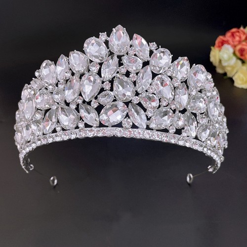 Rhinestone crown headdress - crown,