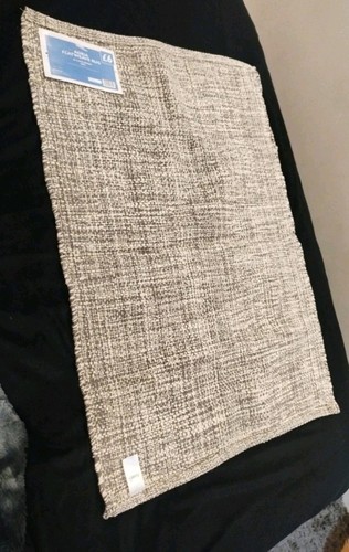 Dunelm adri flatweave rug - flatweave, grey