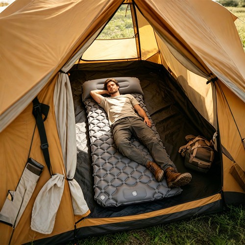 Foldable camping sleeping pad - camping,
