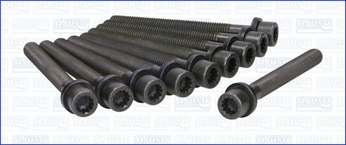 Cylinder head bolt set fits - head,