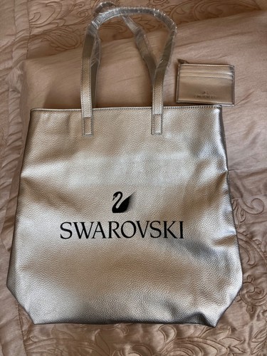 Swarovski silver tote - swarovski,