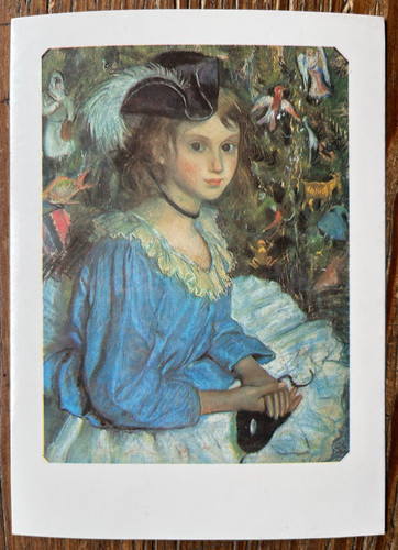 Russian art postcard - russian, 1993