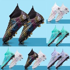 Children Football Shoes Low Top Soccer Cleats Breathable Training Comfort Kids