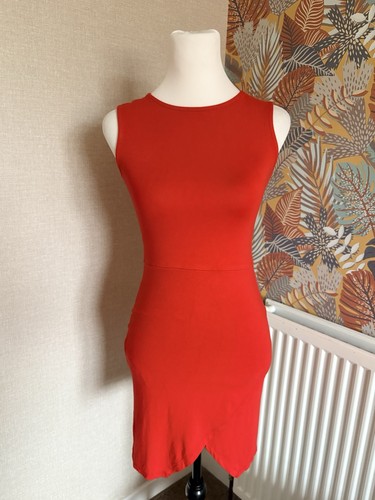 Asos red stretch - red, round
