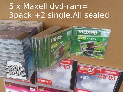 Lot 8gb maxell - 2.8gb,