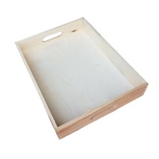 Large Wooden Serving Tray 40cm