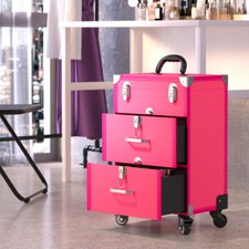 Leather Beauty Trolley Makeup