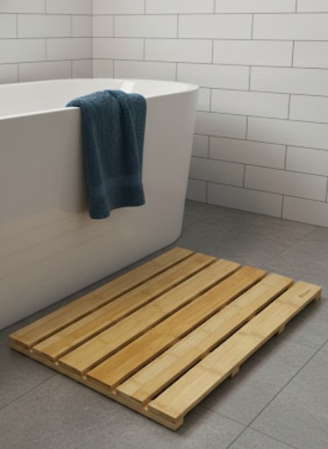 Wooden duckboard natural wood - wooden,