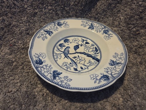 Vintage rimmed soup bowl - soup,