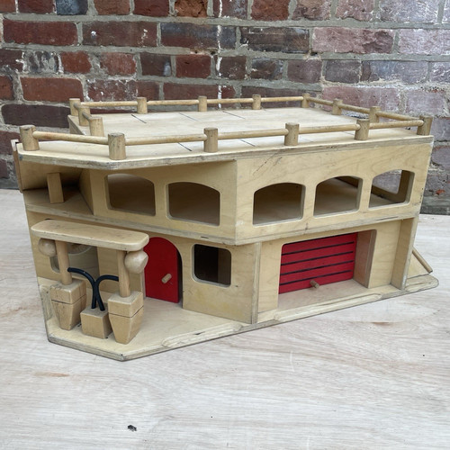 Wood modern storey car - modern, 2-storey