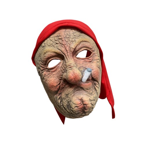 Smoke grandma latex mask - grandma,