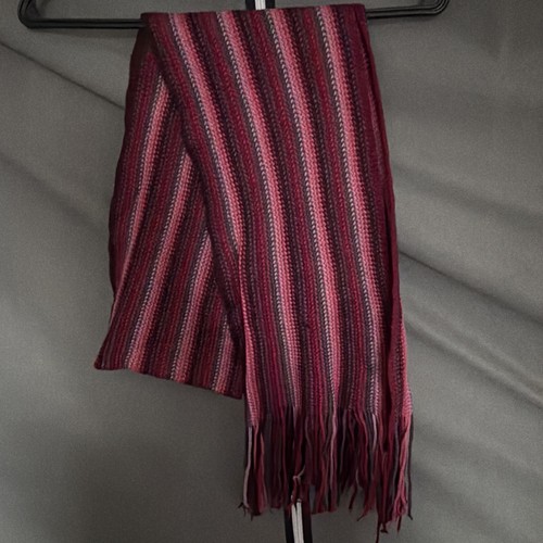 Cherry red mitten women scarf - cherry,