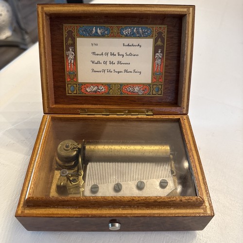 Antique swiss music box - antique,