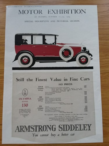 Armstrong siddeley 1924 - armstrong,