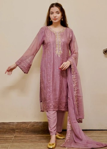 Pakistani dress party wear - party,