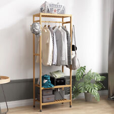 Heavy Duty Wooden Clothes Rail