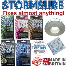 STORMSURE TUFF TAPE PATCHES Camping Awning Tent Repair Waterproof Self Sticky