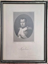 Napoleon, Antique Engraving of 1835, VGC, 8.5"×6.5" Next Day Delivery 